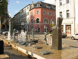 König-Albert-Brunnen, Plauen, von Norbert Marten, Bildhauer