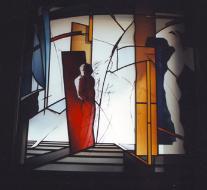 Norbert Marten, Glasgestaltung in Oldenburg (Privathaus)